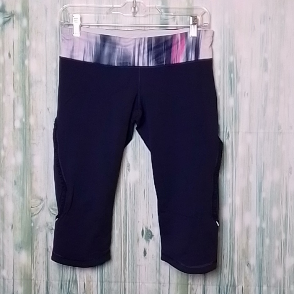 Lululemon Run: Fast & Free crop size 8